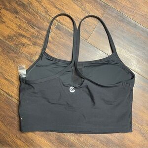 Johnny Was Calme Black Endurance Sports Bra